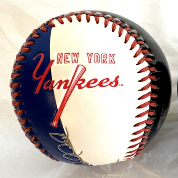 New York Yankees Derek Jeter Baseball Rare 2003 Fotoball Photo Ball Vintage NEW - Picture 3 of 11